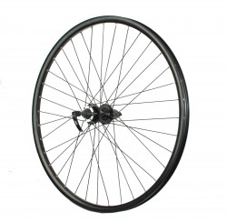 Roata spate 26 Fivestars disc, negru, butuc Joytech D762TSE si QR
