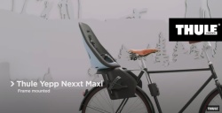 Scaun Thule Yepp Nexxt Maxi FM montare cadrul bicicletei in spate aquamarine - Img 2