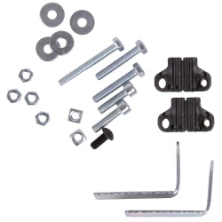 Set Aparatori Noroi M-WAVE Mud Max III 26 -29 Negru - Img 3