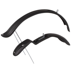 Set Aparatori Noroi M-WAVE Mud Max III 26 -29 Negru - Img 4