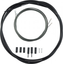 Set camasa si cablu schimbator Shimano Optislick negru