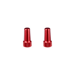 Set capace Force pentru valve tubeless presta, Rosii