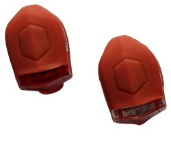 Set Flash cu Baterii SXT (silicone) Rosu - Img 5