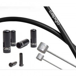 Set Frana MTB Cabluri Manta Capete CAPGO BL