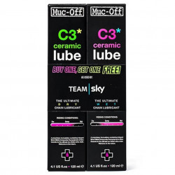 Set ulei lant MUC-OFF Dry Ceramic Lube + Wet Ceramic Lube 120 ml