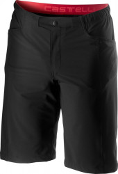Short Castelli Unlimited Baggy Negru