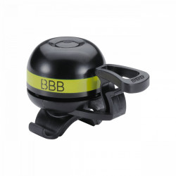 Sonerie pentru bicicleta BBB-14 Easyfit negru-portocaliu/galben/magenta
