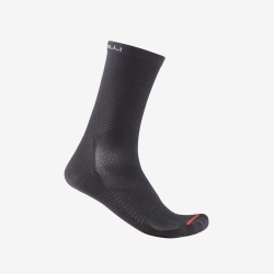 Sosete Castelli A/C 18, unisex, negru, S/M, 35-39