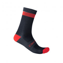Sosete Castelli Alpha 18 Bleumarin/Rosu