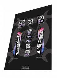 Stickere adezive furca ROCKSHOX Pike Galaxy 2016