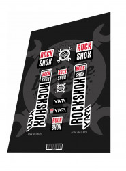Stickere adezive furca ROCKSHOX Yari OEM 2019