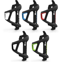 SUPORT BIDON CUBE BOTTLE CAGE HPP LEFT-HAND SIDECAGE Negru Albastru - Img 1