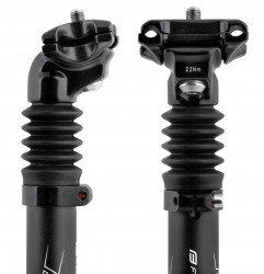 Tija sa Force cu suspensie 27.2/350/40mm aluminiu neagra - Img 2