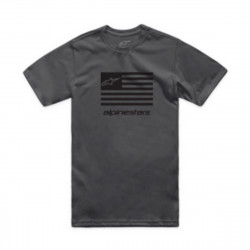 Tricou Alpinestars Flag CSF Tee Charcoal/Black XL