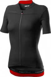Tricou cu maneca scurta Castelli Anima 3 Dama Marine Black/Red