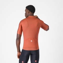 Tricou cu maneca scurta Castelli Entrata Apex, pentru barbati, paprika/arginitu M - Img 2