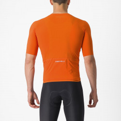 Tricou cu maneca scurta Castelli Premio Black, Portocaliu, M - Img 2