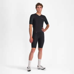 Tricou cu maneca scurta Castelli Premio EVO, pentru barbati, negru deschis/negru, XL - Img 3