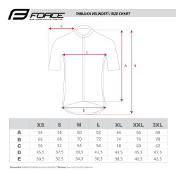 Tricou Force Best maneci scurte negru/fluo - Img 4