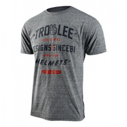 Tricou Troy Lee Designs Roll Out Ash Heather