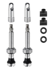 Valve Tubeless presta Force pentru 2 x FV 44 mm, argintiu