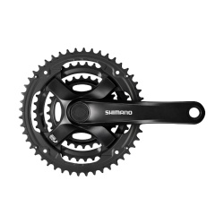 Angrenaj pedalier SHIMANO Tourney FC-TY501 Brat 175 mm 48x38x28T 6/7/8 Viteze