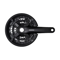 Angrenaj SHIMANO FC-MT210 3x9 Viteze 44x32x22T 170 mm Negru