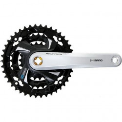 Angrenaj Shimano Tourney TX FC-TX801 Ax Patrat 3x6/7/8 V Brat 175 Argintiu - Img 2