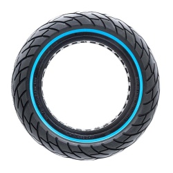 Anvelopa plina trotineta Ultra-Light 10x2.5 pentru jante 34mm Negru/Albastru - Img 3