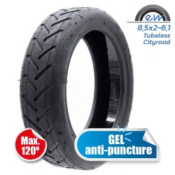 Anvelopa tubeless cu gel pentru trotineta 8.5x2