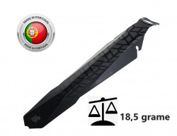 Aparatoare Noroi Spate LASALLE SPORTS UTAH#4 Negru Matt 106x368 mm