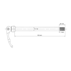 AX SPATE X12 12X164 NOVATEC - Img 5