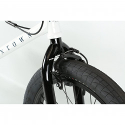 Bicicleta BMX Haro Downtown DLX 20 Alb - Img 4