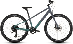 BICICLETA COPII CUBE NUMOVE 240 DISC LAVAGREY COOLGREEN 2026 roti 24