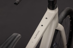 BICICLETA CUBE NUROAD EX OATGREY BLACK 2027 cadru L - roti 28 - Img 2