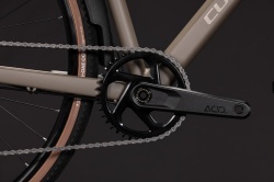 BICICLETA CUBE NUROAD ONE FE WOOD GREY 2027 L - Img 4