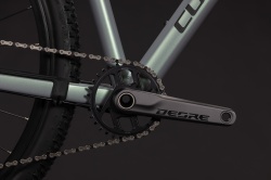 BICICLETA CUBE REACTION SLX SEAGREY BLACK 2027 cadru L (19") - roti 29 - Img 4