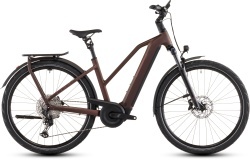 BICICLETA ELECTRICA CUBE KATHMANDU HYBRID PRO 800 TRAPEZE SUNGLOW CHROME