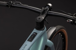 BICICLETA ELECTRICA CUBE NULANE HYBRID C:62 RACE 400X FE SEAGREY BLACK 2027 L - Img 2