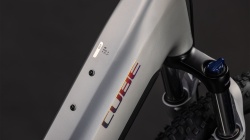 BICICLETA ELECTRICA CUBE REACTION HYBRID ONE 600 EASY ENTRY SLEEKGREY PRISM - Img 5