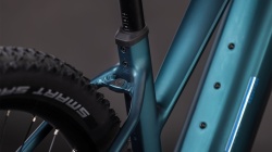BICICLETA ELECTRICA CUBE REACTION HYBRID ONE 800 TRAPEZE ROYALGREEN PRISM - Img 16