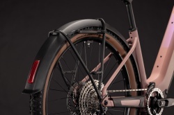 BICICLETA ELECTRICA CUBE REACTION HYBRID PERFORMANCE 720 FE EASY ENTRY RUBY BLACK 2027 L - Img 4
