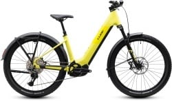 BICICLETA ELECTRICA CUBE REACTION HYBRID RACE 800 FE EASY ENTRY BANANASPLIT BLACK 2027 L