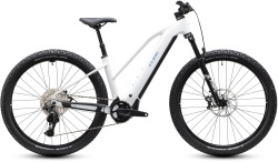 BICICLETA ELECTRICA CUBE REACTION HYBRID RACE 800 TRAPEZE SNOW BLACK 2027 cadru L (20") - roti 29