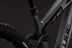 BICICLETA ELECTRICA CUBE STEREO HYBRID ONE44 HPC EXC 800 SLABGREY BLACK 2027 cadru L (20") - roti 29 - Img 3