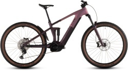 BICICLETA ELECTRICA CUBE STEREO HYBRID ONE44 PRO 800 SHIFTBLUSH RAISIN - Img 2