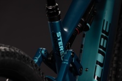 BICICLETA ELECTRICA CUBE STEREO HYBRID ONE77 HPC RACE 800 METALLICPETROL BLACK 2027 L - Img 4