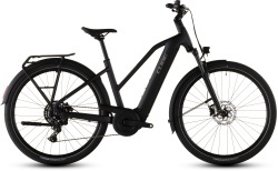 BICICLETA ELECTRICA CUBE TOURING HYBRID ONE 600 TRAPEZE COAL CHROME - Img 2