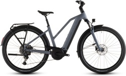 BICICLETA ELECTRICA CUBE TOURING HYBRID PRO 800 TRAPEZE PEARLGREY GREY - Img 4