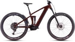 Bicicleta Electrica Full suspension CUBE Stereo Hybrid ONE44 Pro bourbon´n´black